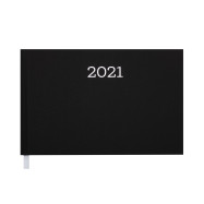 Тижневик кишеньковий датований 2021 MONOCHROME, чорний